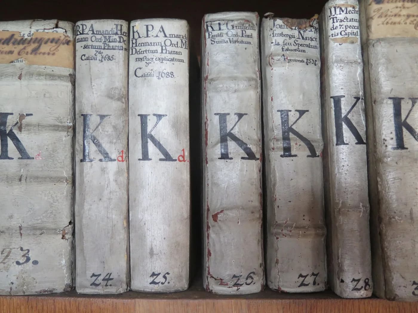 Antique Leather-Bound Library Set